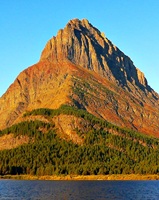 Swiftcurrent Lake Glacier National Park Montana USA